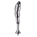 Dildo anale con attacco KlicLok® 19 cm Swirl