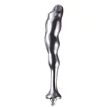 Dildo anale con attacco KlicLok® 19 cm Swirl