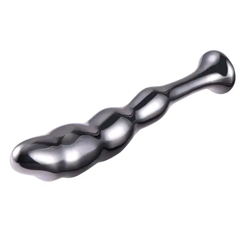 Dildo anale con attacco KlicLok® 19 cm Swirl