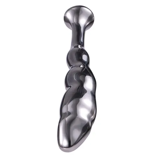 Dildo anale con attacco KlicLok® 19 cm Swirl