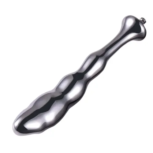 Dildo anale con attacco KlicLok® 19 cm Swirl