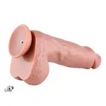 Gode XL réaliste KlicLok® et ventouse 28 cm
