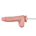 Realistic XL Dildo KlicLok® and Suction Cup 28 cm