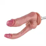 Doppeldildo XL Größe 27 cm Doppelvergnügen KlicLok® und Saugnapf