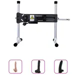 Pro 1 Sex Machine Bundle BBC 2 Grande Dildo Nero XL
