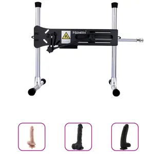 Pro 1 Sex Machine Bundle BBC 2 Grande Dildo Nero XL