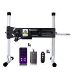 Pro 1 Sex Machine Bundle BBC 2 Grande Dildo Nero XL
