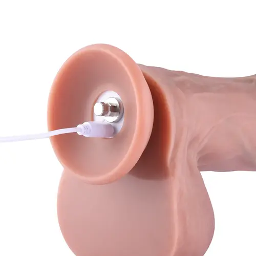 Gehärteter vibrierender XL Dildo Aufsatz 30 cm KlicLok