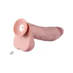 Consolador Vibrador XL endurecido 30 cm KlicLok