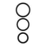 Set di 3 cockring in silicone