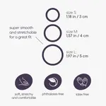 Cockring en silicone Set de 3