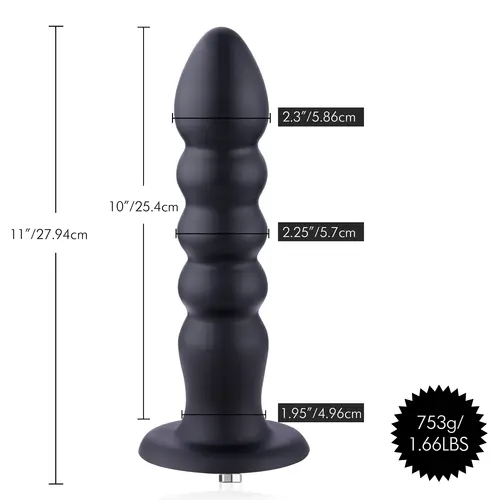 Dildo anale XL Dimensioni 28 cm Lungo Kliclok Mathew