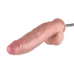 Geäderter vibrierender XL-Dildo-Aufsatz 31 cm mit KlicLok