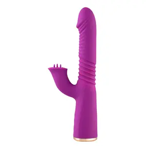 Dildo telescopico vibratore - spingere leccare vibrare