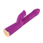 Consolador Telescópico Vibrador - Empujar Lamer Vibrar Consolador Telescópico Vibrador - Empujar Lamer Vibrar