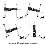 Pro 1 Rosa Sex Machine 4.0 LED y pantalla de 2,5 pulgadas