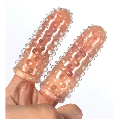 Manicotto per dita in silicone confezione da 2 NR6