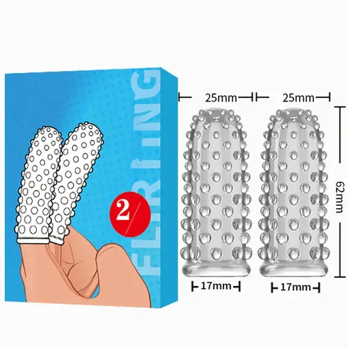 Manicotto per dita in silicone confezione da 2 NR6
