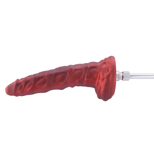 Fantasy-Dildo Dragonfire aus hochwertigem Silikon mit KlicLok®-Verbindungsstück und Saugnapf