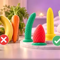 ¿Pepino o plátano como consolador? Por qué no es buena idea