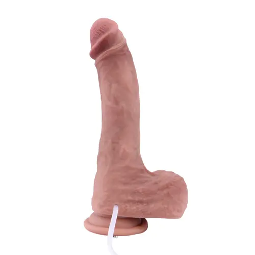 Dildo realistico con squirting da 25 cm con connettore KlicLok® e ventosa Dildo realistico con squirting da 25 cm con connettore KlicLok® e ventosa