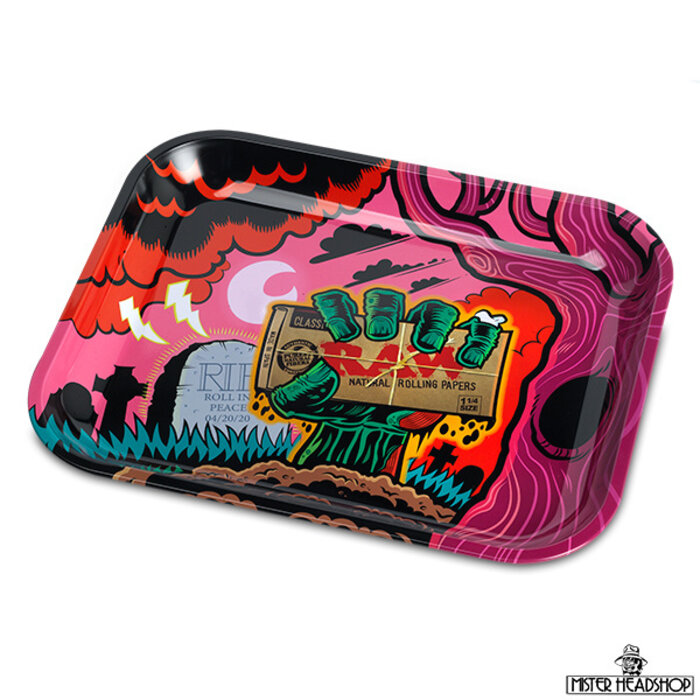 Raw Zombie Metal Tray