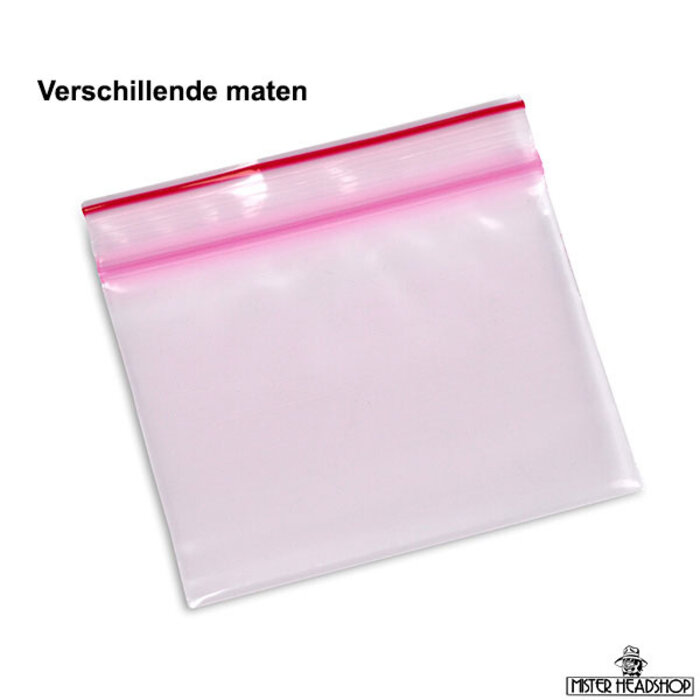 Gekleurde Wietzakjes 70x100mm