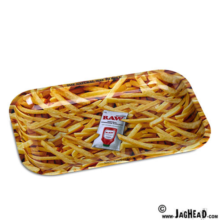 Raw Raw metal Frites tray