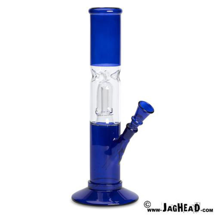 Glazen Blauwe Ice Bong