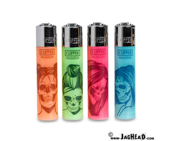Clipper Clipper Aansteker Woman Skull