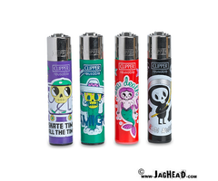 Clipper Clipper Aansteker Scary Skulls