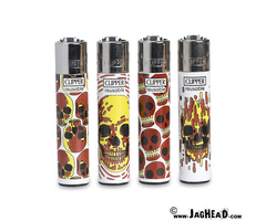 Clipper Clipper Aansteker Skulls
