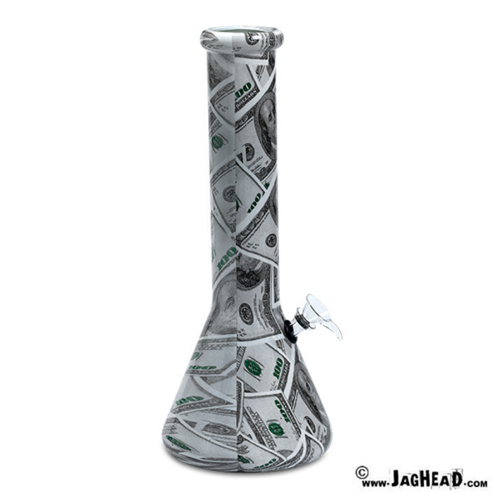Glazen Dollar Bill Bong