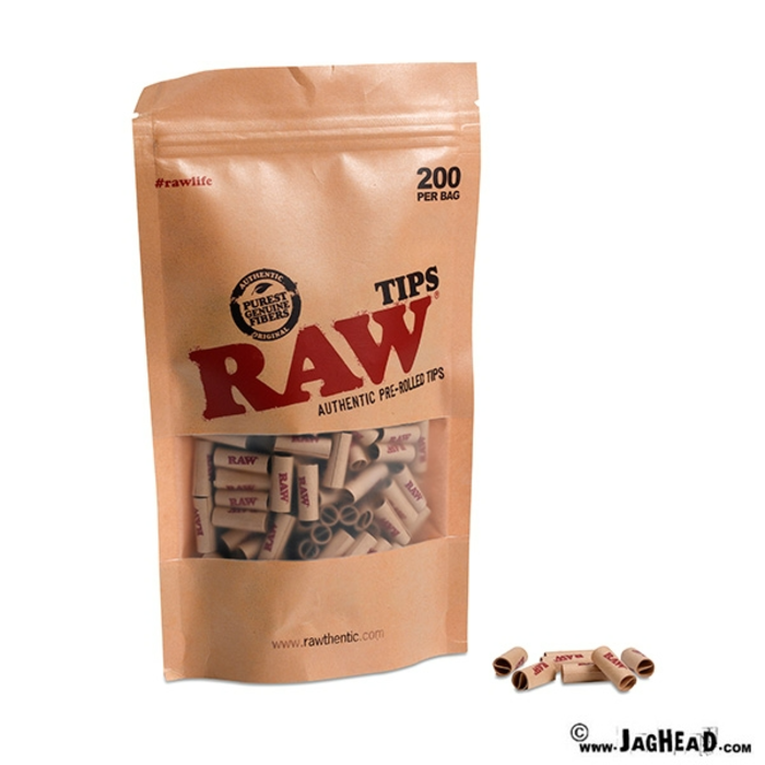 Raw RAW Voorgerolde Ongebleekte Tips