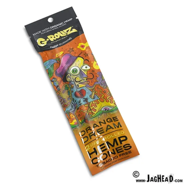 G-Rollz Hemp cones Orange Dream