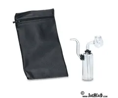 Glazen traveler mini bong