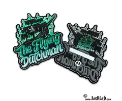 CRAVEPACKS Mylar hersluitbare gripzak The Flying Dutchman