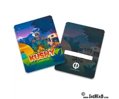 CRAVEPACKS Mylar hersluitbare gripzak Kushy Campfire