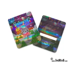 CRAVEPACKS Mylar hersluitbare gripzak Galactic Green Growers