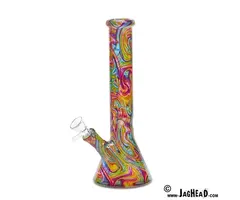 Glazen Abstract Colours Bong