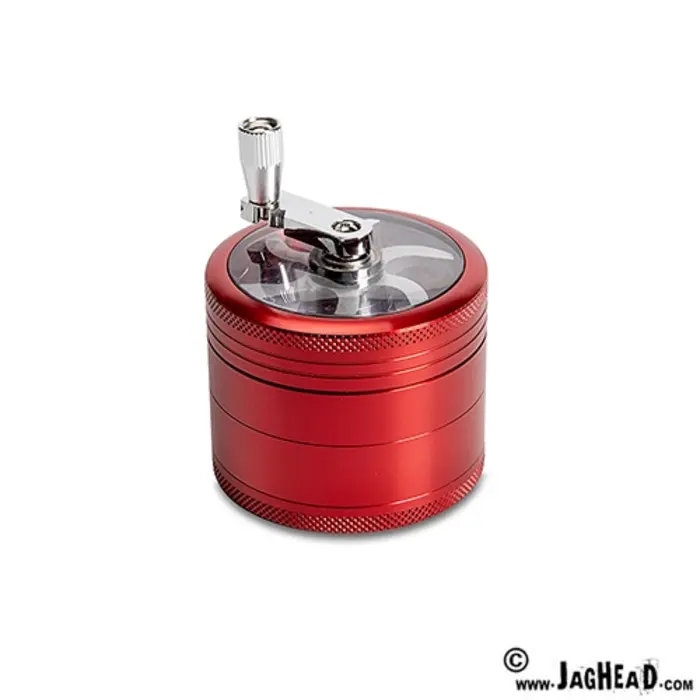 Aluminium Molen Grinder Rood