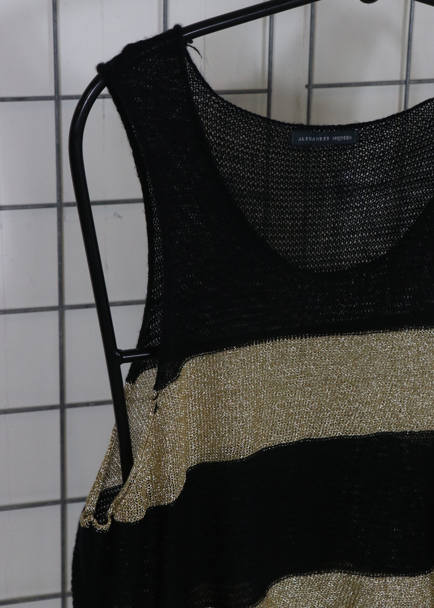 Alexander Mcqueen 2009 knitted tanktop