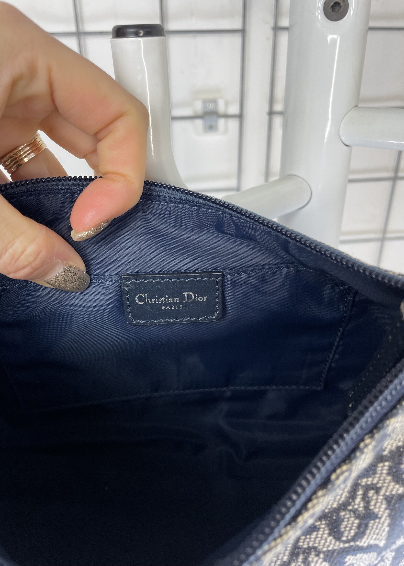 Christian Dior oblique mini shoulder bag