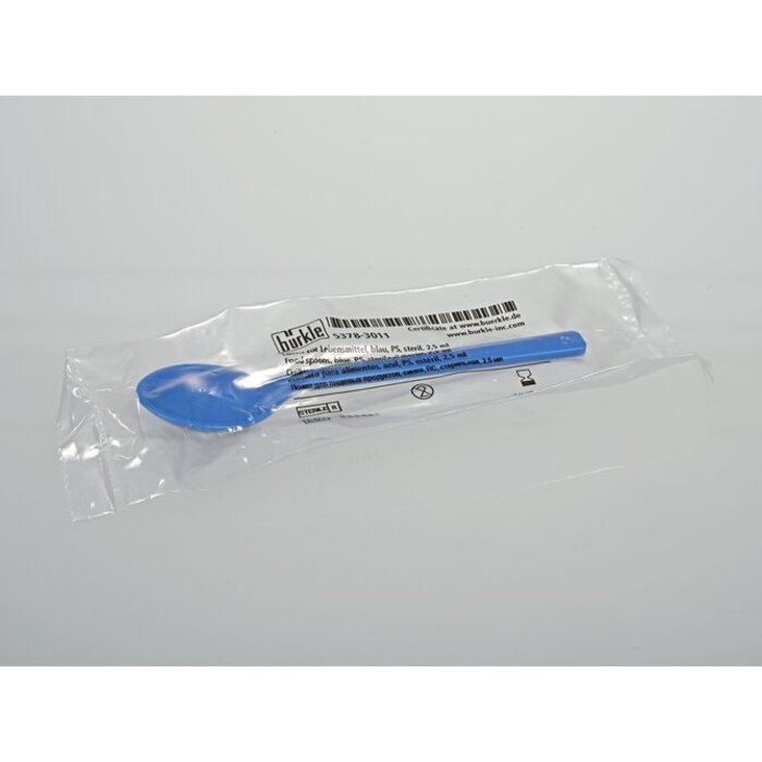 Bürkle Monsterlepels SteriPlast® blauw 2,5 ml