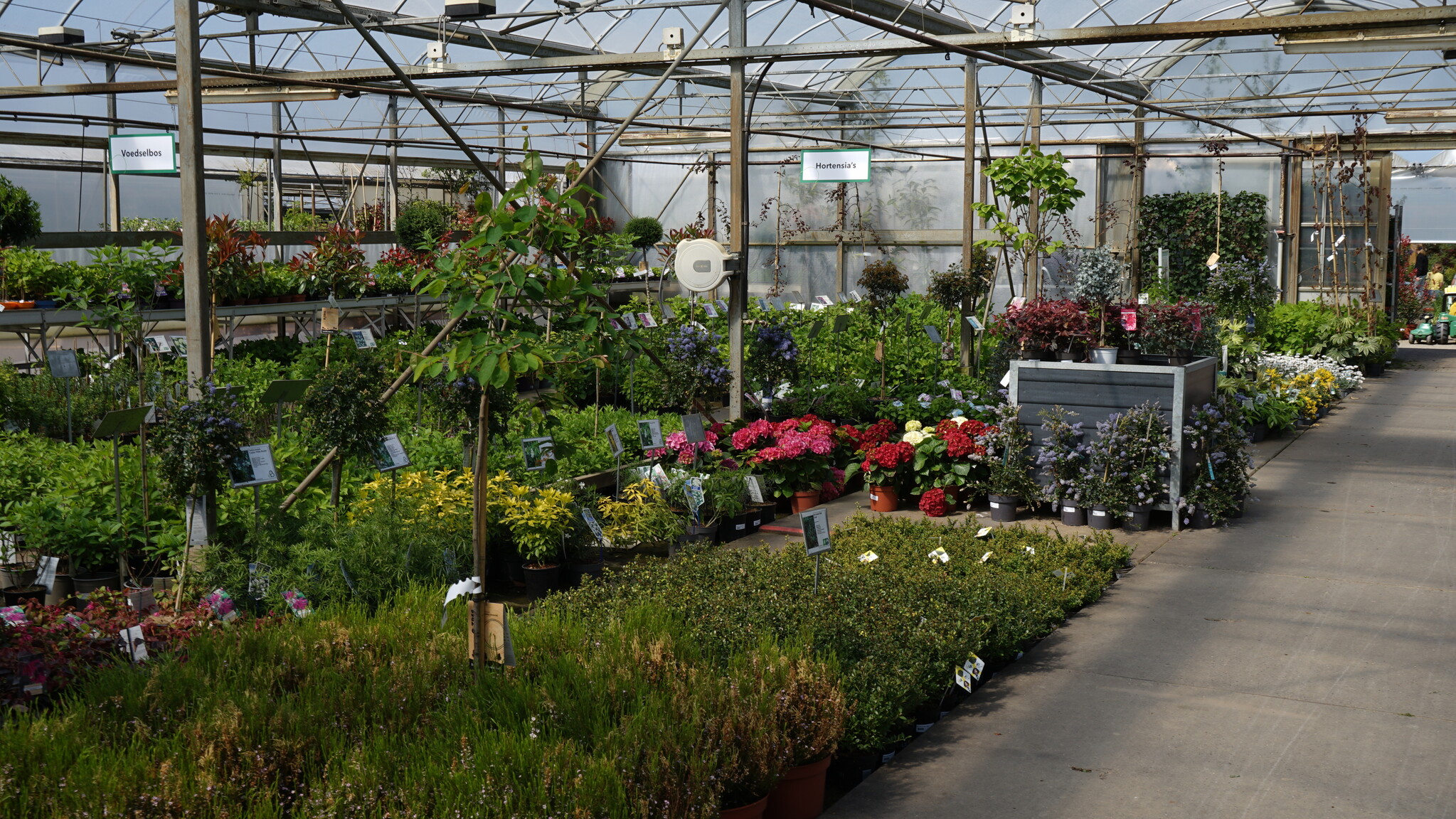 Het groencentrum is weer open