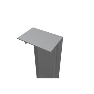 Afdekkap voor staanderprofiel - 2 stuks, vanaf