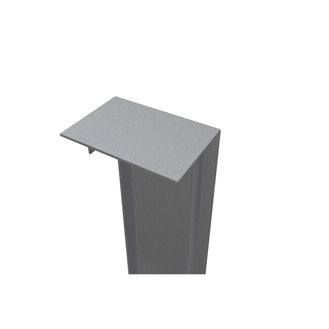Afdekkap voor staanderprofiel - 2 stuks, vanaf