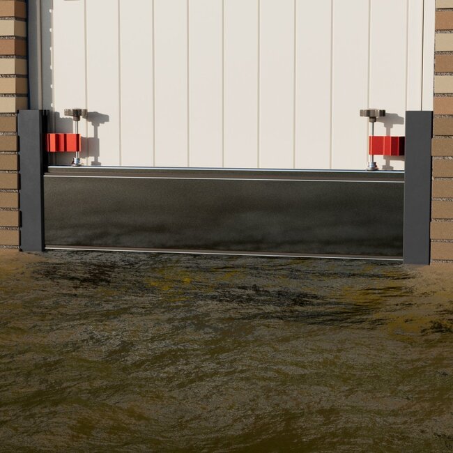 Hoogwaterbescherming - 600 mm hoog; 1400-1600 mm breed