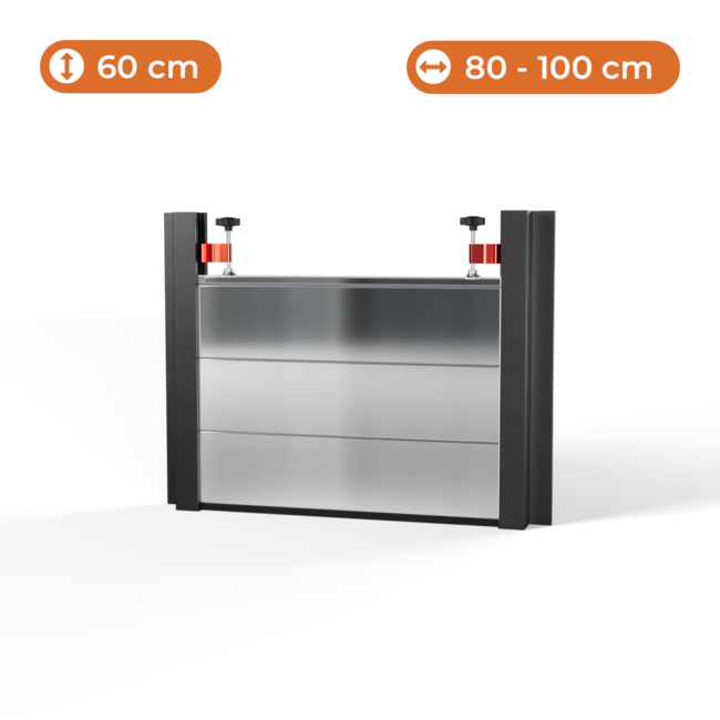Hoogwaterbescherming - 600 mm hoog; 800-1000 mm breed