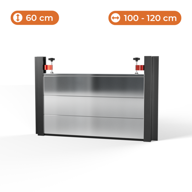 Hoogwaterbescherming - 600 mm hoog; 1000-1200 mm breed